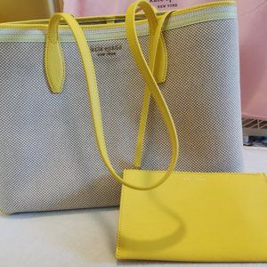 Kate Spade New York All Day Large Rattan Tote